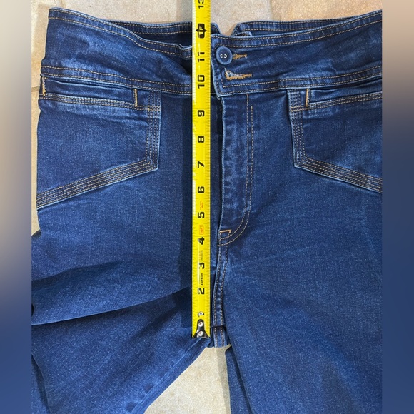 Bagatelle High Rise Wide Leg Jeans Stretch Denim Patch Pockets Women’s Sz 29 - Picture 8 of 9